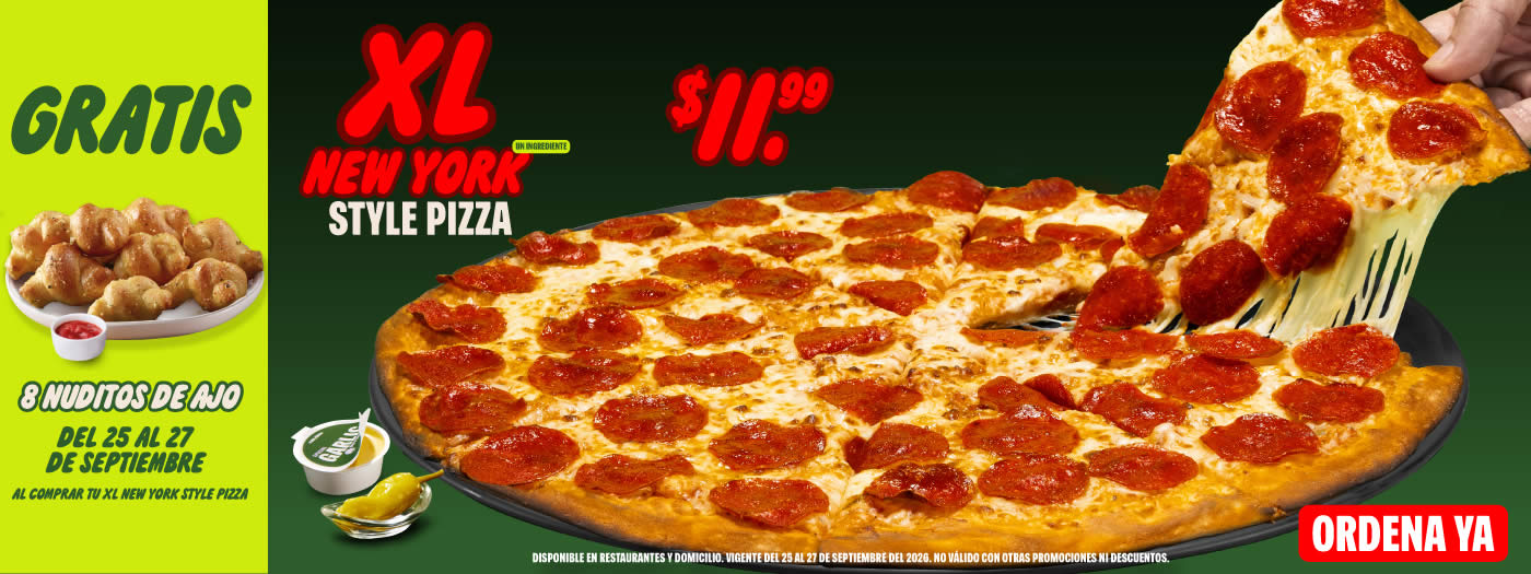 PIZZA XL NYS + NUDITOS