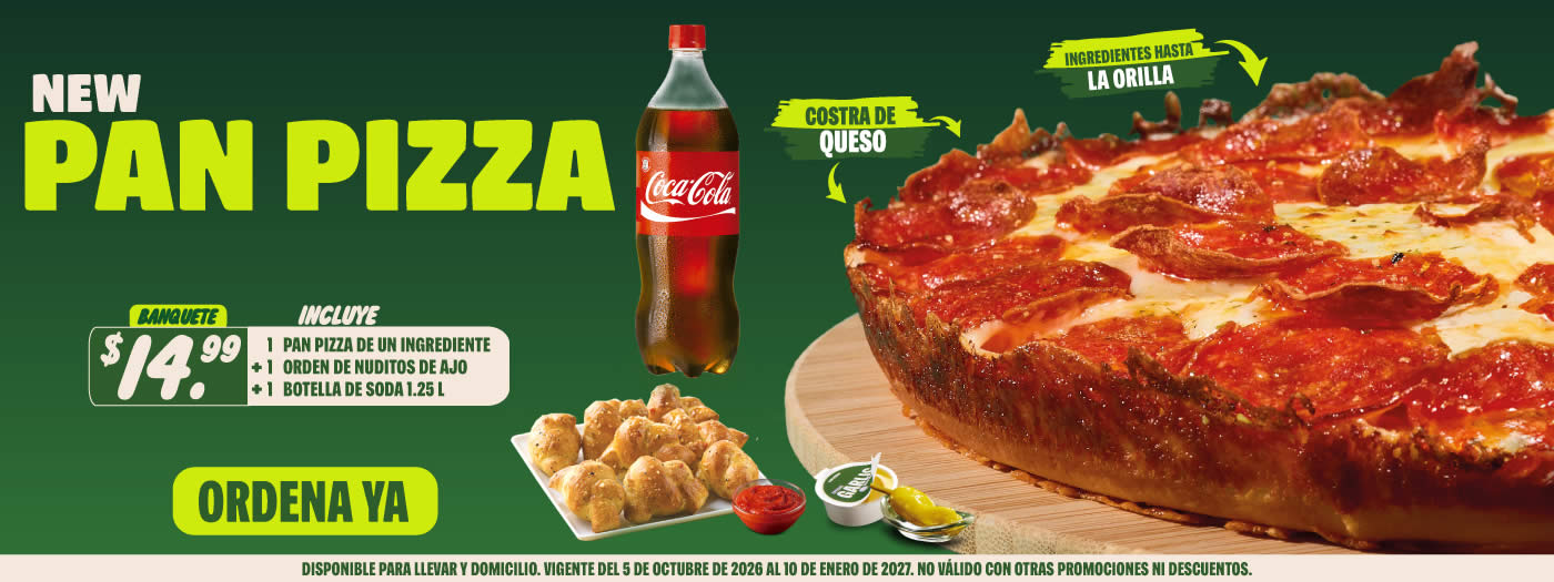 BANQUETE PAN PIZZA