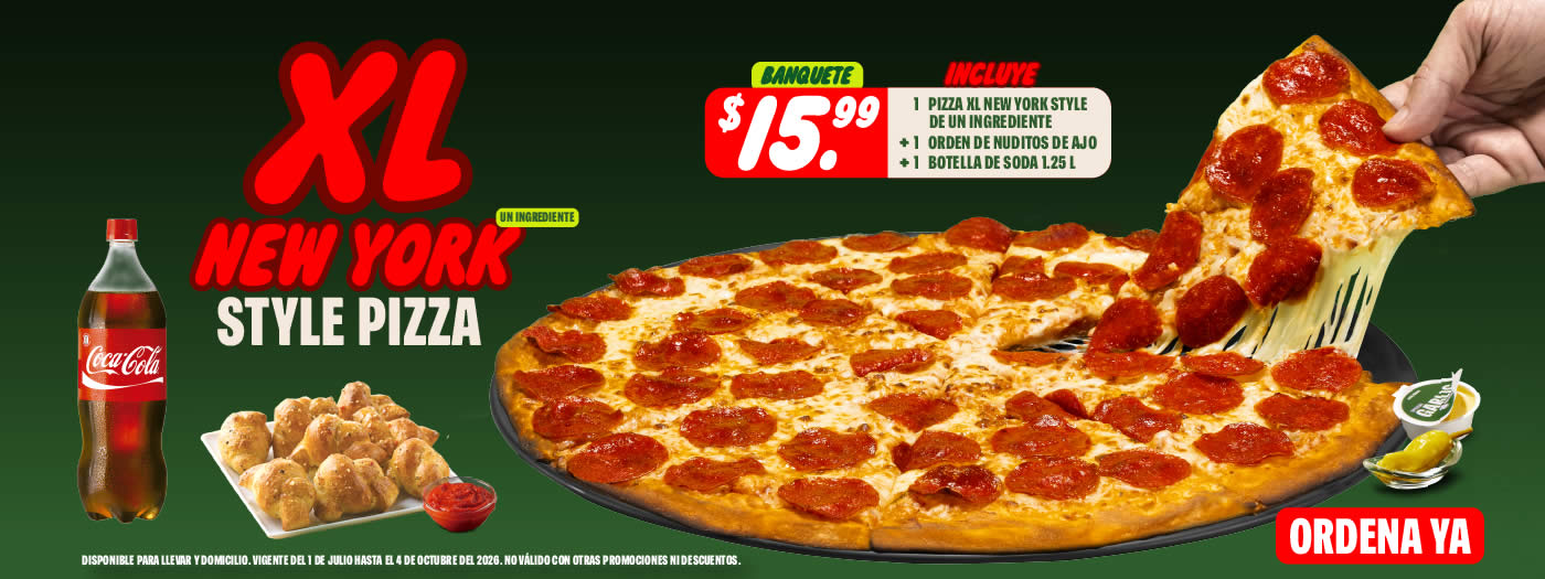 BANQUETE PIZZA XL