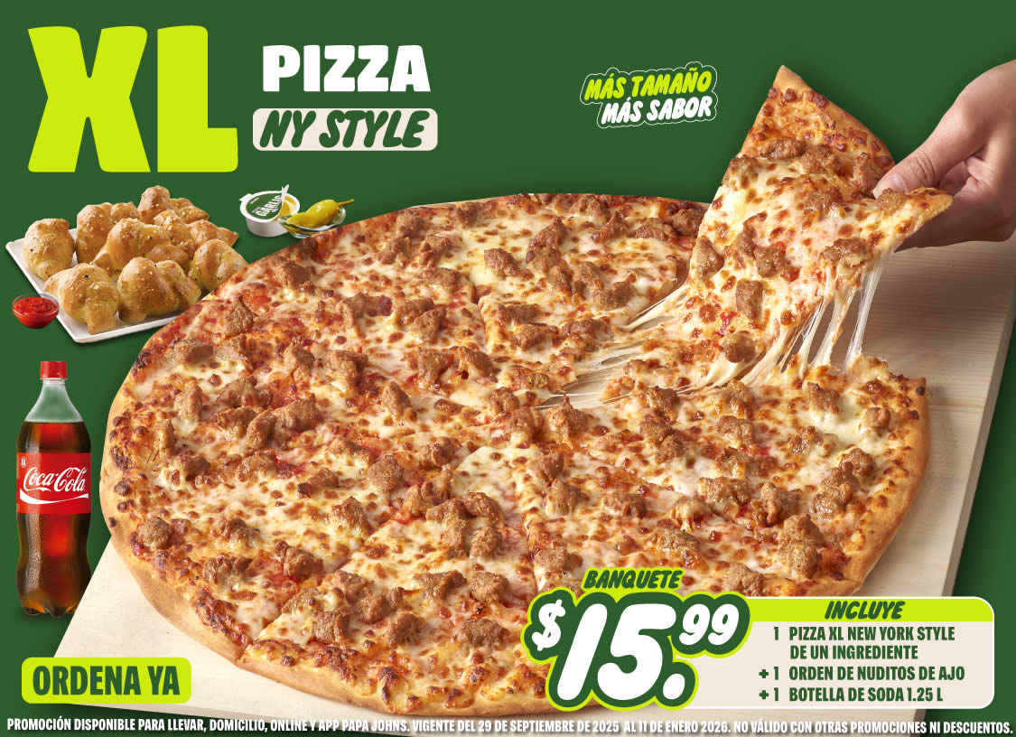 Banquete Pizza XL